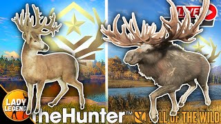 Lets Spawn a Great One MOOSE amp SUPER RARE Whitetail  LIVE [upl. by Jamnis]