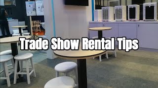 Trade Show Rental Tips [upl. by Marchese]