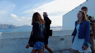 Oia Santorini Greece Walking Tour [upl. by Minerva680]