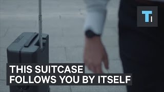 This suitcase follows you by itself [upl. by Simmons501]