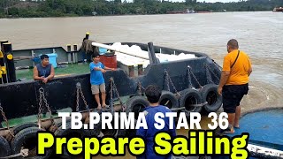 TBPRIMA STAR 36  Prepare sailingtugboatbarging [upl. by Luckett]