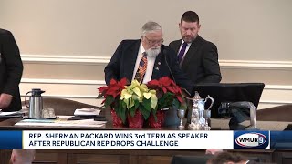 Packard wins 3rd term as speaker of New Hampshire House [upl. by Dinin]