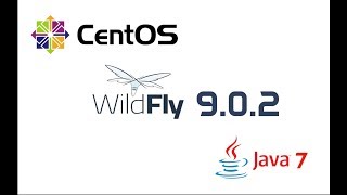 WildFly 902 Installation in CentOS 7 with Oracle JDK 7 Java 7 [upl. by Ignacio]