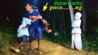 Tak Ter Duka Merinding Ternyata Ada Penampakan Pocong Lucu [upl. by Priest]