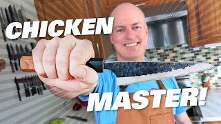 How to Use a Honesuki  Japanese Kitchen Knife Skills [upl. by Leatrice]