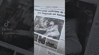 IGREJA LUCIFERIANA SAIU NA CAPA DO JORNAL🔥viral noticias macumbashow magia simpatia pacto exu [upl. by Clarabelle403]