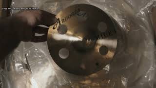 Arborea 10th anniversary MIURA cymbal set unboxing arboreacymbals drums cymbals unboxing [upl. by Ynitsed]