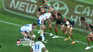 Round 12 2012 Highlights  Rabbitohs vs Raiders [upl. by Arlon677]