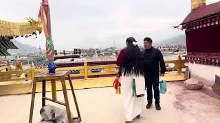 Jokhang Temple in Tibet  July 17th 2024 tibet travel tibetan explore adventure temple [upl. by Poland]