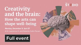 Creativity and the brain How the arts can shape wellbeing [upl. by Ligetti651]