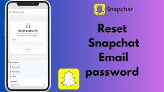 How to reset snapchat email password  reset snapchat password [upl. by Egedan794]