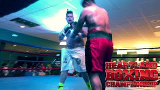 Double R Boxing  Oliver quotEl Sicarioquot Rivera vs Tyler Canning  Heartland Boxing Championship [upl. by Millwater890]