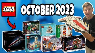 Every LEGO Set Releasing October 2023  11 INSANE Sets [upl. by Alurd431]