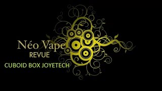 Revue BOX CUBOID par JOYETECH [upl. by Celeski968]