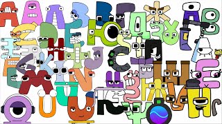 Alphabet Lore Combined New Unifon and Friends Part 24 [upl. by Adimra]