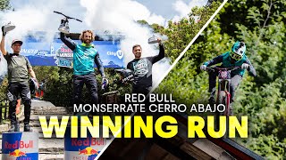 Recordbreaking RAW MTB Downhill Run above Bogota  Adrien Loron at Red Bull Monserrate Cerro Abajo [upl. by Caves]