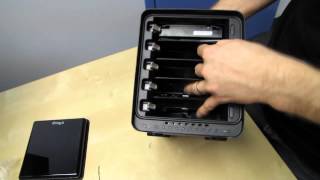 Data Robotics Drobo S 5 Bay Storage Enclosure Unboxing amp First Look Linus Tech Tips [upl. by Ryon]