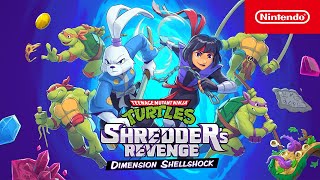 TMNT Shredders Revenge  Dimension Shellshock  Launch Trailer  Nintendo Switch [upl. by Ettenowtna208]