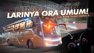 JADI ANDALAN NGEJAR JAM PAGI  🔥  Trip Armada Baru MJPM quotYuselquot  Jetbus 5 JeparaJakarta [upl. by Desiri]