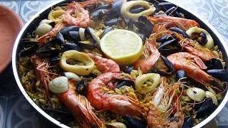 Paella aux fruits de mer [upl. by Beale]