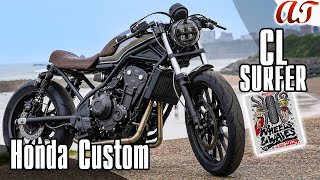 2024 HONDA CL500 Custom CL SURFER  WHEELS amp WAVES Custom Contest  AampT Design [upl. by Kaule]