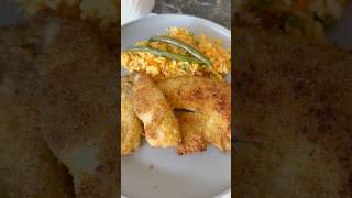 Pescado empanizado facil y rapido \ BREADED FISH FASt ANd EASY foodrecipefishrecipecookingdinner [upl. by Norita]