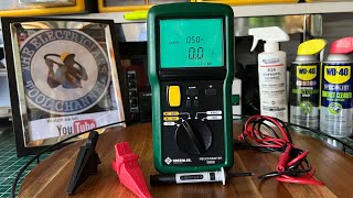 GREENLEE Megohmmeter Model 5880 w Alarm Feature [upl. by Thorlay]