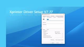 Controladores Xprinter 58 Drivers impresora térmica [upl. by Geehan]