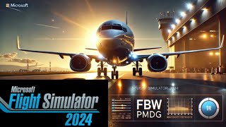 Microsoft Flight Simulator 2024  FIRST LOOK AT PMDG and FBW in MSFS2024  Aircraft Showcase [upl. by Oravla]