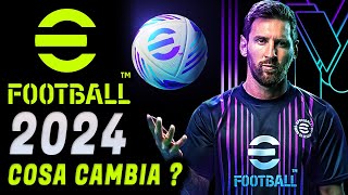 EFOOTBALL 2024 ► COSA CAMBIA  ★ Gameplay ITA [upl. by Waldack]