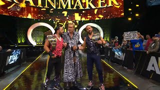 The Young Bucks amp Kazuchika Okada Entrance  AEW Dynamite September 18 2024 [upl. by Hedveh]