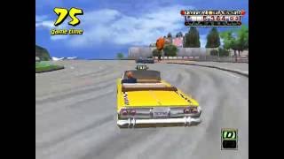 Arcade Longplay 242 Crazy Taxi [upl. by Ermine472]