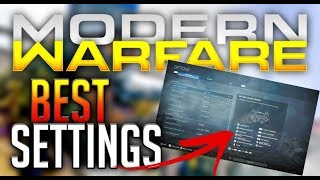 BEST SETTINGS in MODERN WARFARE MULTIPLAYER COD MW 2019 [upl. by Enimasaj]