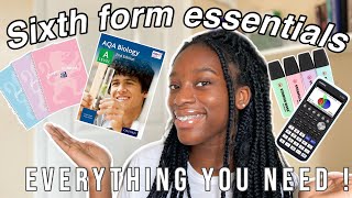 what you actually need for sixth form stationery essentials haul new year 12s [upl. by Mharba917]