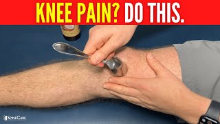 Fix Knee Pain Using Just a Spoon INSTANT RELIEF [upl. by Alurd656]