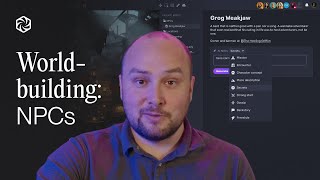 Using AI for worldbuilding Create NPCs on the fly  Worldbuilding tutorial [upl. by Lamhaj488]