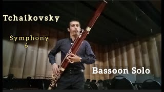 Tchaikovsky Symphony 6 Bassoon Solo by Boburmirzo Sultonov [upl. by Philippe503]