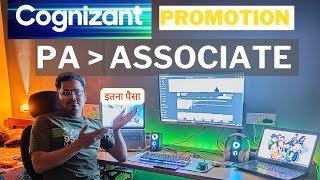 Cognizant PA to Associate Promotion  Associate Salary in Cognizant  Increment in Cognizant [upl. by Rabma]