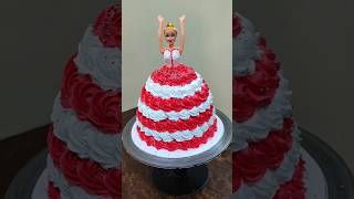 How To make Barbie Doll Cake Decorating ideas cake youtube shorts ytshorts trending [upl. by Otilrac535]