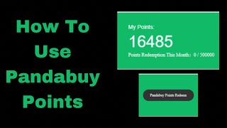 How To Use Pandabuy Points  Get A FREE HAUL [upl. by Sokairyk]