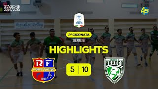 RF CarovignoBriconow Aradeo 510  HIGHLIGHTS  Serie B 202425 [upl. by Wilson]