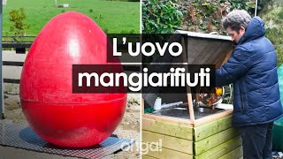 Luovo mangiarifiuti che trasforma gli scarti alimentari in biogas e bio fertilizzante [upl. by Owiat]