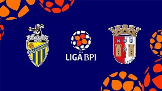 Valadares Gaia FC 2  1 SC Braga  Liga BPI Jornada 12 [upl. by Zuliram250]