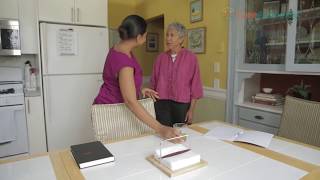 Caregiver Training Communicating with A Client with Dementia Early Stage  CareAcademy [upl. by Glynn]