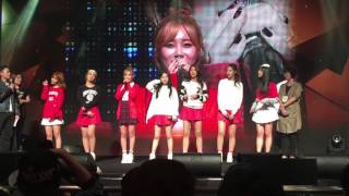 20151011 AOA Fans Meeting in HK Message [upl. by Ittocs594]