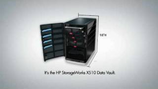 HP Storageworks X510 Data Vault Windows Home Server via NASmedianl [upl. by Ataner173]