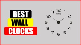 Top 5 Best Wall Clocks in 2024  Best Wall Clocks AliExpress [upl. by Pegasus409]