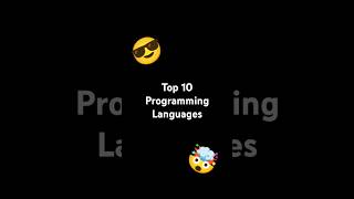 Top 10 Coding Languages Of All Time programming coding python technology shorts yt viral [upl. by Copeland]