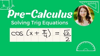 Solving Trigonometric Equations  Example 2 [upl. by Ignatius]