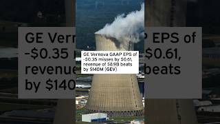 GE Vernova GAAP EPS of 035 misses by 061 revenue of 89B beats by 140M GEV GEVStock [upl. by Anneliese]